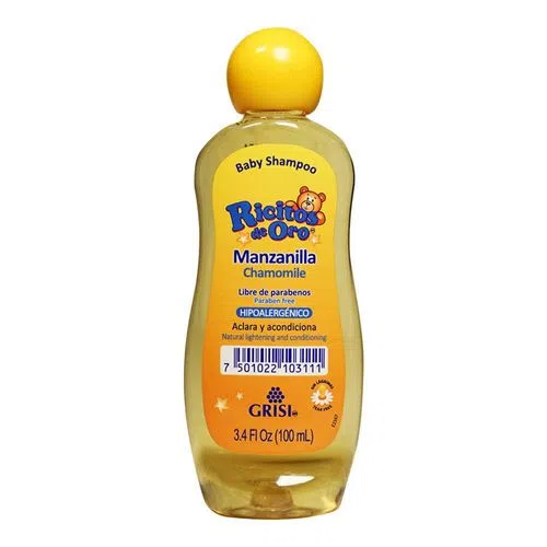 SHAMPOO GRISI RICITOS DE ORO MANZ. 100 ML.