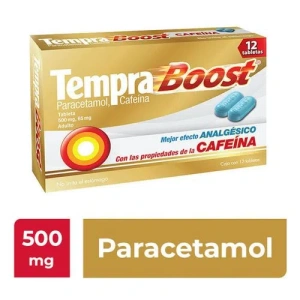 TEMPRA BOOST C/12 TABS.
