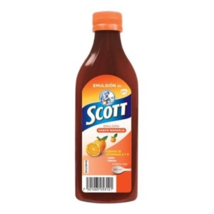 SCOTT EMULSION NARANJA 200 ML.