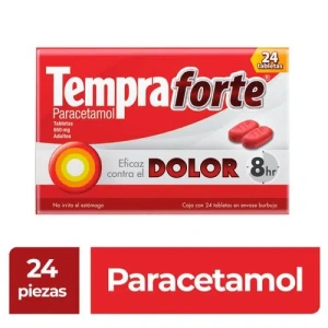 TEMPRA FORTE 650 MG. C/24 TABS.