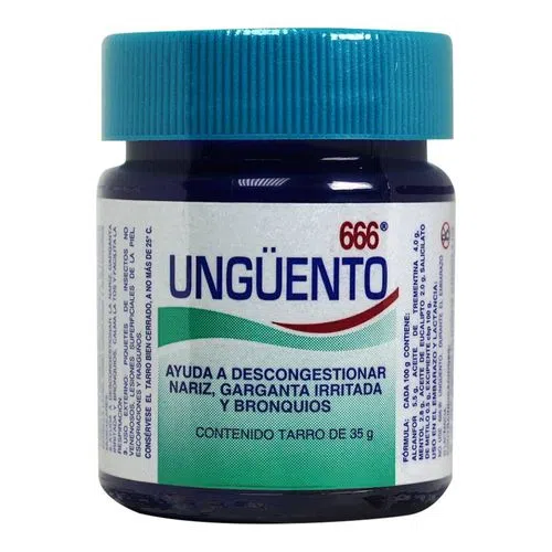 UNGUENTO 666 TARRO 35 GRS.