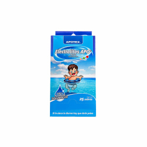 SUERO ELECTROLITO APO NATURAL C/25 SOBRES