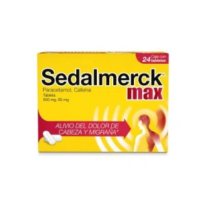 SEDALMERCK MAX CON 24 TABLETAS