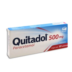 PARACETAMOL (QUITADOL) 500 MG. C/10 TABS