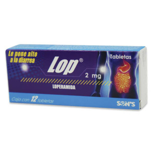 LOPERAMIDA (LOP) 2MG C/12 TABS