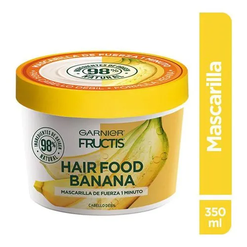 TRAT. FRUCTIS HAIR FOOD BANANA 350 ML.