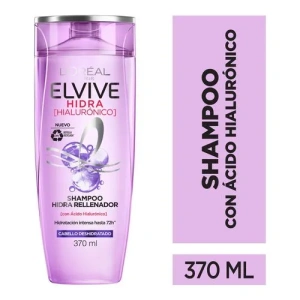 SHAMPOO ELVIVE HIDRA HIALURONICO 370 ML.