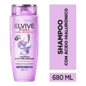 SHAMPOO ELVIVE HIDRA HIALURONICO 680 ML.