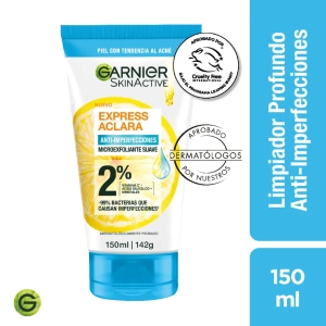 GARNIER GEL EXFOLIANTE ANTI ACNE 150 ML.(4198)
