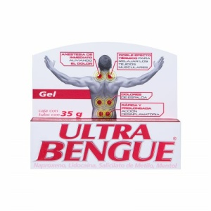 ULTRA BENGUE GEL ROJO 35 GR