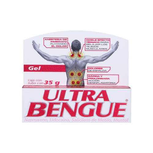 ULTRA BENGUE GEL ROJO 35 GR