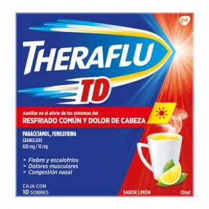 THERAFLU TD ( ROJO ) C/10 SOBRES