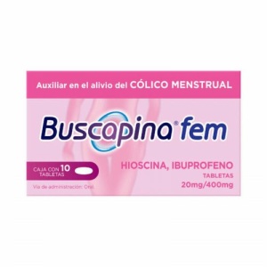 BUSCAPINA FEM  C/10 TABS