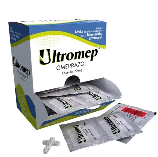 ULTROMEP 20MG C/15 SOBRES C/2 CAPS.