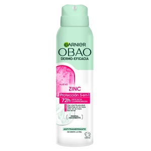 DESODORANTE OBAO AEROSOL DERMO ZINC 150 ML.