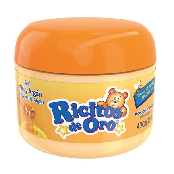 GEL RICITOS DE ORO MIEL Y ARGAN 115 GR.