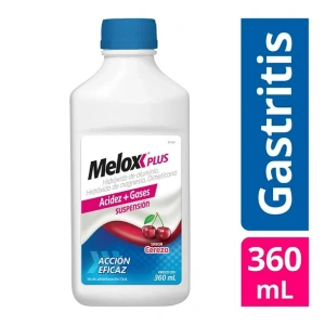 MELOX PLUS SUSPENSION 360 ML CEREZA