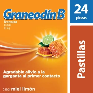 GRANEODIN B MIEL LIMON C/24 TABS