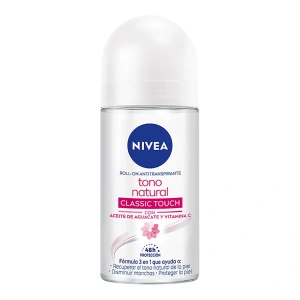 DESODORANTE NIVEA ROLL ON TONO NATURAL 50 ML.8900