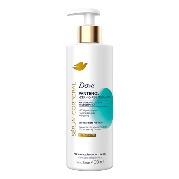 CREMA DOVE SERUM PIEL ASPERA 400 ML (VERDE)