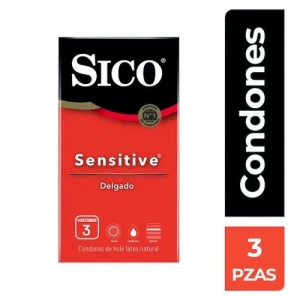 CONDON SICO SENSITIVE-ROJO C/3