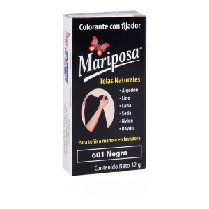 COLORANTE MARIPOSA NEGRO 601 PAST