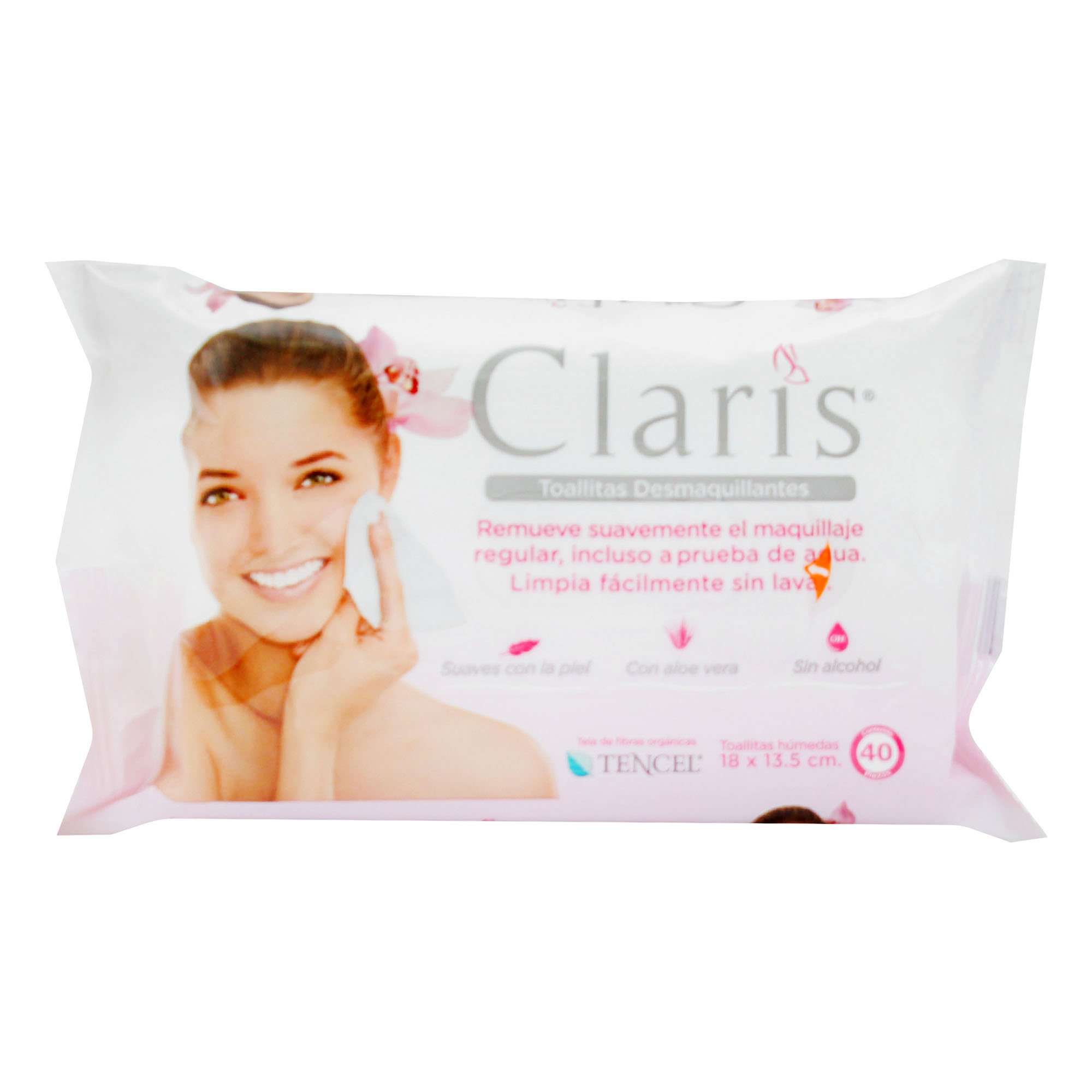 TOALLA DESMAQUILLANTE CLARIS C/40