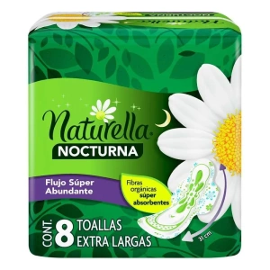 TOALLA NATURELLA NOCHE C/ALAS 8 PIEZA