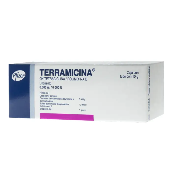 TERRAMICINA 0.005G/10000U (A)