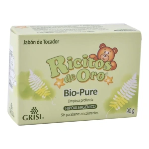 JABON GRISI RICITOS ORO BIOPURE 90G