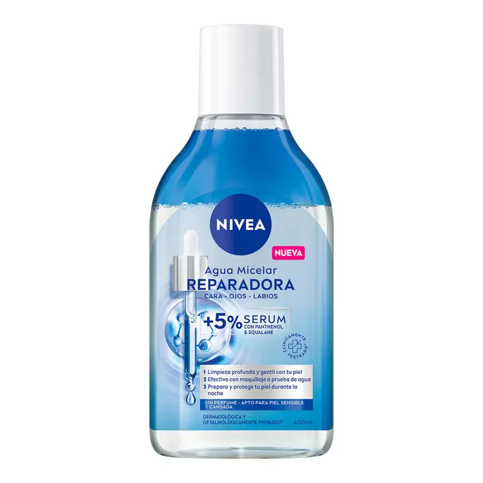 NIVEA AGUA MICELAR REPARADOR 5SERUM