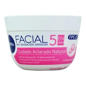 NIVEA CUIDAD ACLAR NAT FPS15