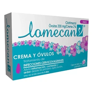LOMECAN DUO OVULOS Y CREMA