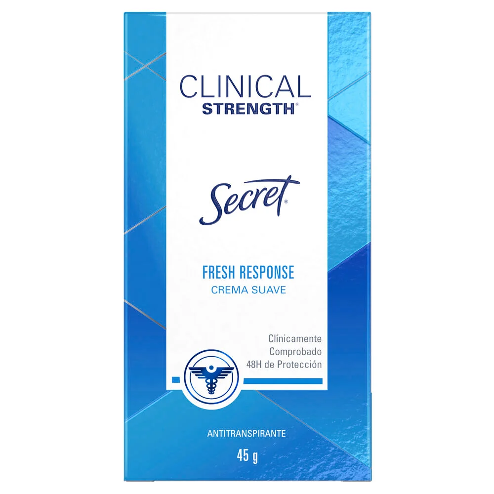 DESODORANTE SECRET CLINICAL STRENGTH ANTITRAN CREMA