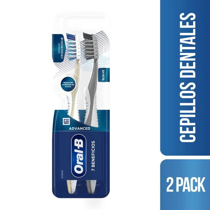 CEPILLO DENTAL ORAL B SUAVE 40 2X1