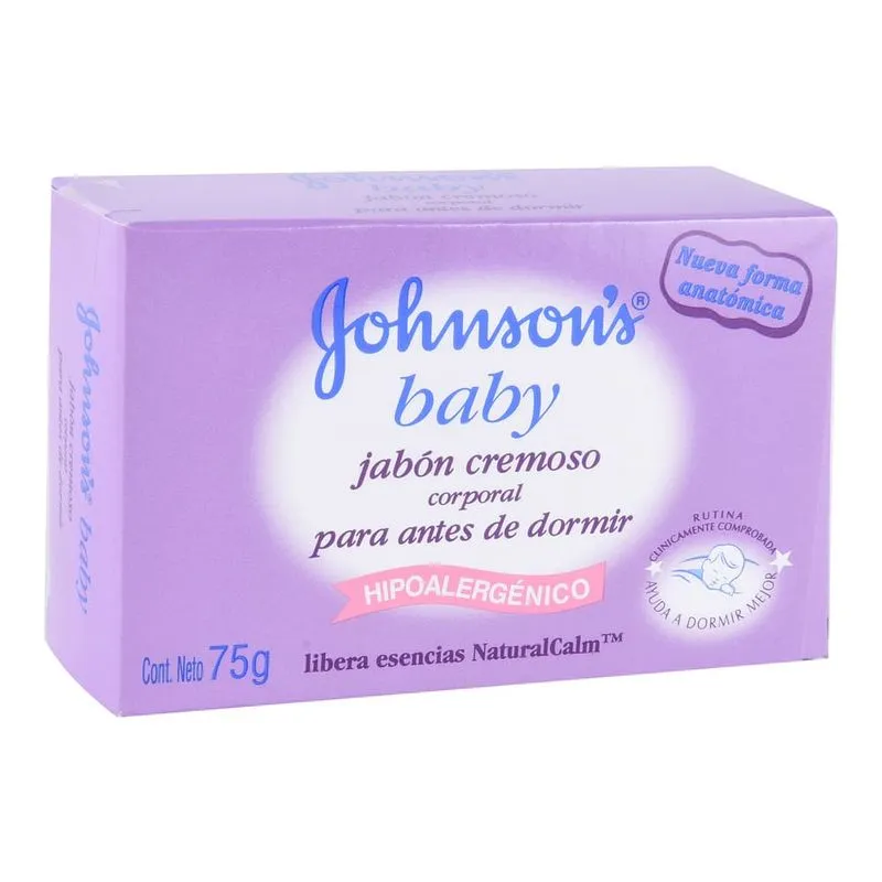 JABON JOHNSON BABY ANTES DORMIR