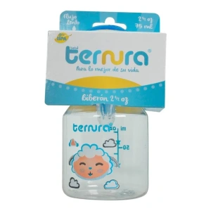BIBERON TERNURA C/MAMILA AROS 2.5 OZ