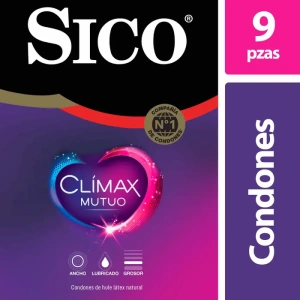 CONDONES SICO CLIMAX MUTUO