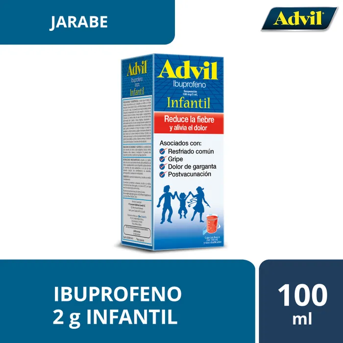 ADVIL INFANTIL 100MG/5ML