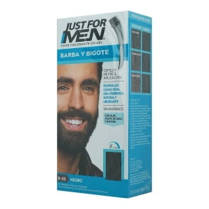 TINTE JUST F-MEN BARBA/B NEGRO