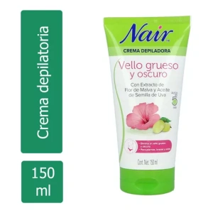 NAIR VELLO GRUESO Y OSCURO