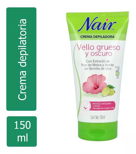 NAIR VELLO GRUESO Y OSCURO