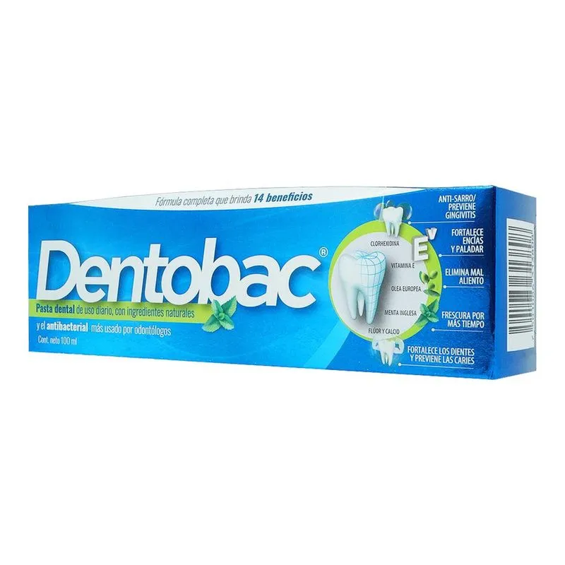 PASTA DENTAL DENTOBAC DENTAL 125G