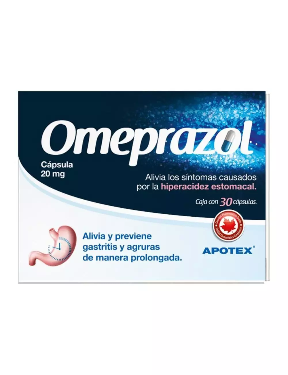 GE OMEPRAZOL PROTE 20MG