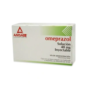 GE OMEPRAZOL INY ANTIB 40MG