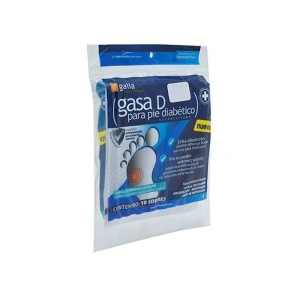 GALIA GASA D PIE DIABETICO 10X10CM