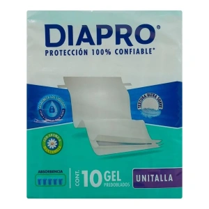 PANAL ADULTO DIAPRO PRED GEL ADC-10