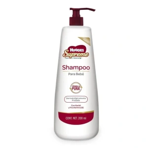 SHAMPOO HUGGIEES SUPREME FPURA 200ML
