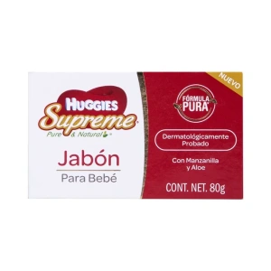 JABON HUGGIES SUPREME MZNLL-ALOE80G