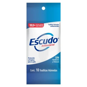 TOALLITAS HUMEDAS ANTIBAC ESCUDO SB C/10 S